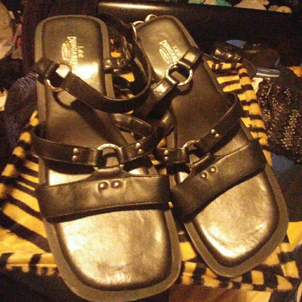 Lee Dungarees Platform Sandal